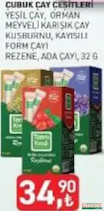 TARIM KREDİ ÇUBUK ÇAY ÇEŞİTLERİ fiyat ve kampanya bilgisi